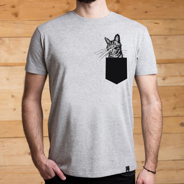 FUXS - Pocket-Shirt - Lasercat