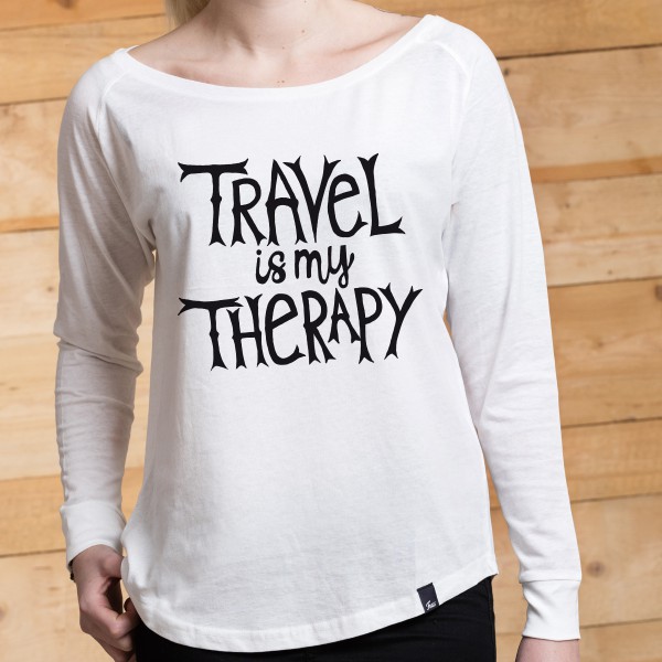 FUXS - LONGSLEEVE - Travel is my Therapy